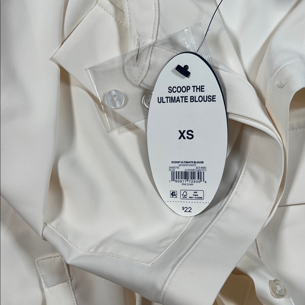 Cream Button-Up Jacket - Picture 8 of 8